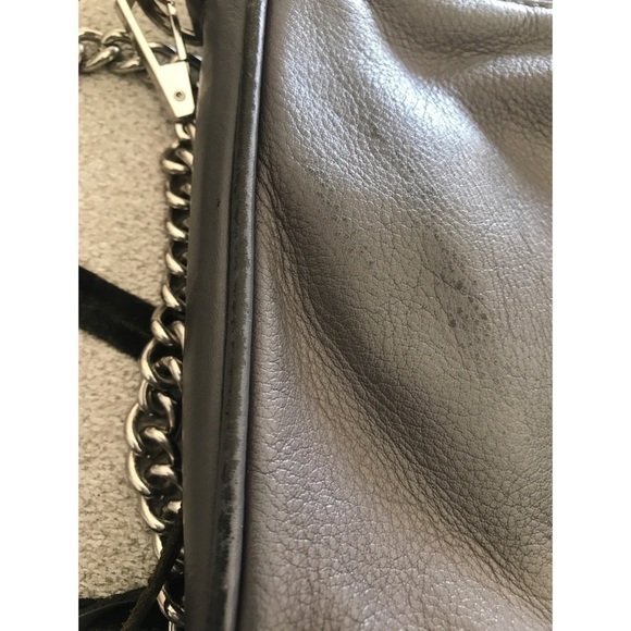 Rebecca MINKOFF MOTO ZIP CROSSBODY CHAIN BAG - Picture 6 of 12